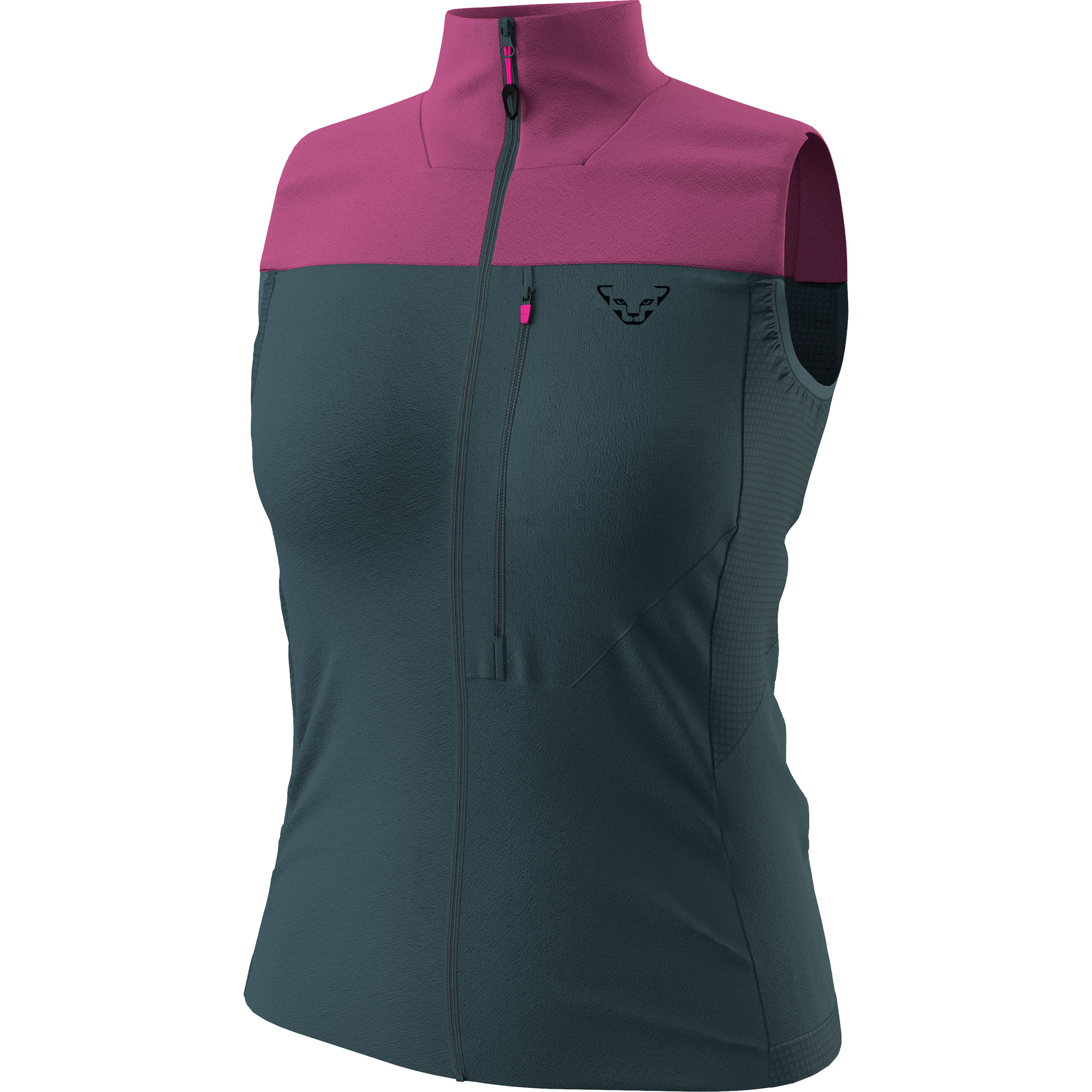 Dynafit Traverse DST Weste Damen Softshellwesten lila Größe S Camping Klein verpackbar