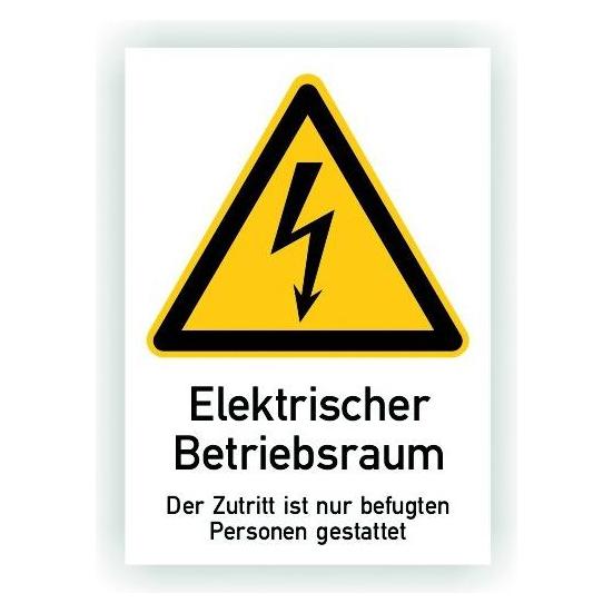 Cimco Warnzeichen für Elektrotechnik, 182722 (182722)
