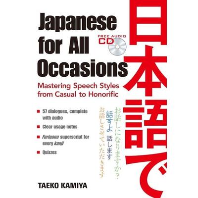 Japanese for All Occasions, Taschenbuch von Taeko Kamiya, Diamond Books, 978-4-7700-3151-8