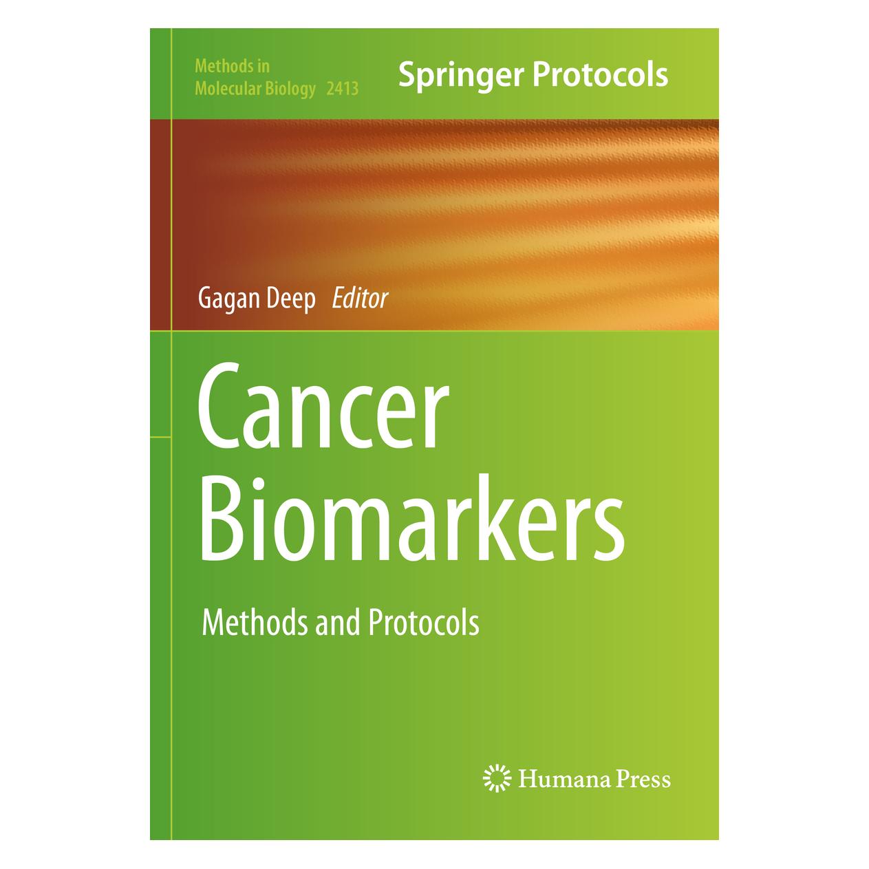 Springer Cancer Biomarkers (Englisch, Softcover, Gagan Deep) (56924330)