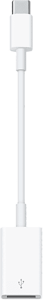 Apple Adaptador de USB-C a USB o Thunderbolt 3 (USB-C), para dispositivo estándar, Blanco