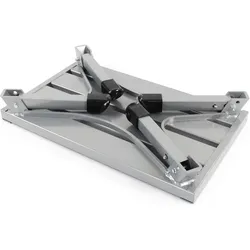 Wiltec, Leiter + Gerüst, Trittleiter (Trittleiter, 63 cm)