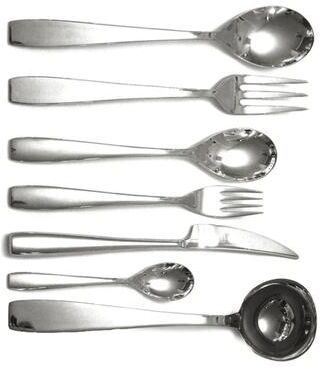 Mepra Sparta Flatware Set - 51 Pieces - Stainless Steel