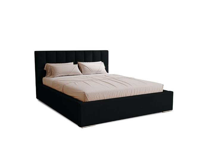 MARPUR Polsterbett Luxus Polsterbett DREAM aus samtigem Velours mit Bettkasten 120-200cm (Polsterbett mit Bettkasten und Kopfteil, Lattenrost, Füße, Anleitung), inkl. Holz-Lattenrost, ohne Matratze, Farbauswahl