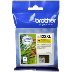 Brother, Druckerpatrone, LC422XLY HY Ink Cartridge For BH19M/B Compatible with MFC-J5340DW MFC-J5740DW MFC-J6540DW MF (Y)
