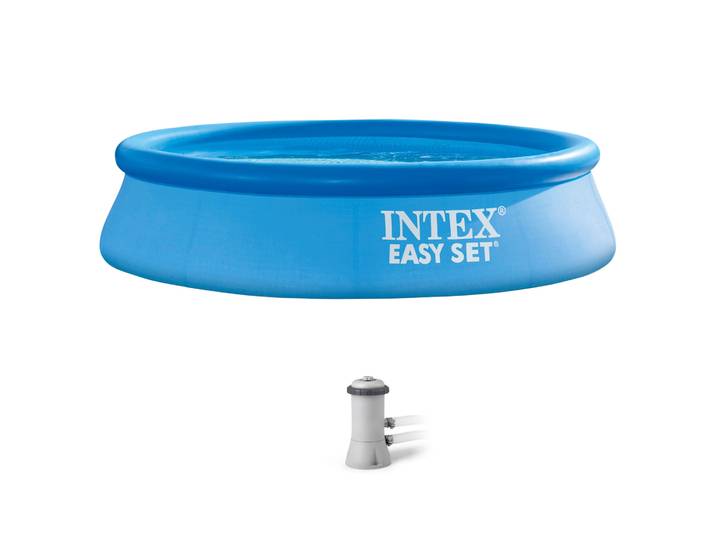 Quick-Up Pool INTEX Easy , blau, H:61cm Ø:305cm, Schwimmbecken, Quick-Up Pool, ØxH: 305x61 cm
