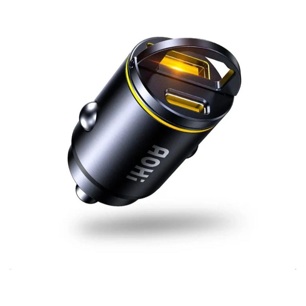 Aohi Ładowarka Ładowarka samochodowa Superauto PD 45W 1x USB-C, 1x USB-A (AOC-S001)