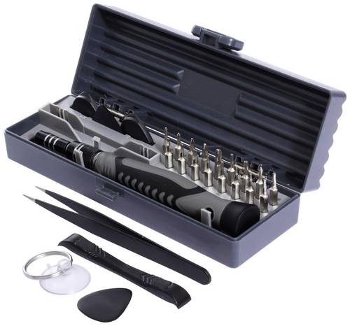 Quadrios 22T019 Elektrotechnik und Feinwerktechnik Schraubendreher-Set