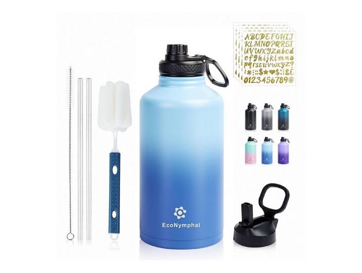 LuxusKollektion Isolierflasche Edelstahl Trinkflasche 1,9L Isolierflasche