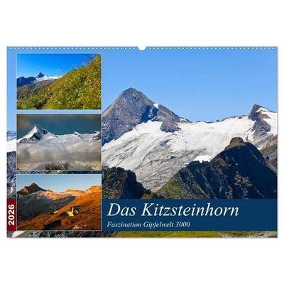 Das Kitzsteinhorn (Wandkalender 2026 DIN A2 quer), CALVENDO Monatskalender