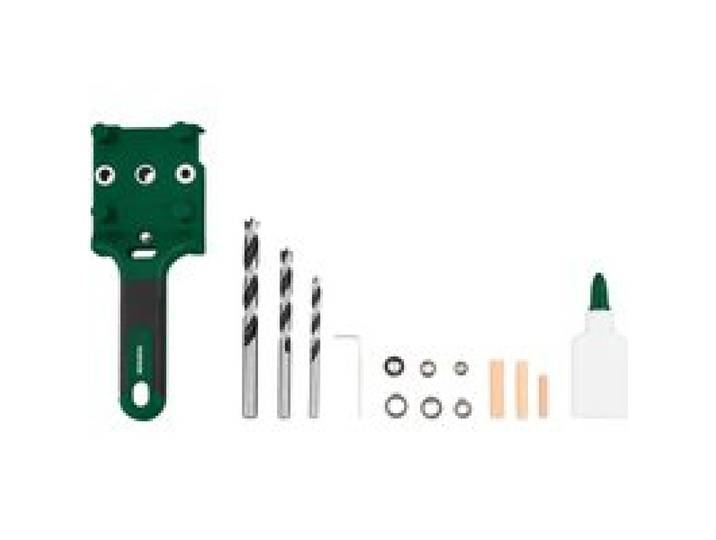 PARKSIDE® Set de gabarits de perçage ou set de perçage et de chevillage (Kit de perçage et de chevilles)