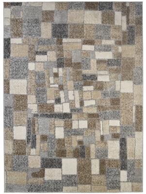 Mayberry Rug Cobblestone Multi Geometric Area Rug