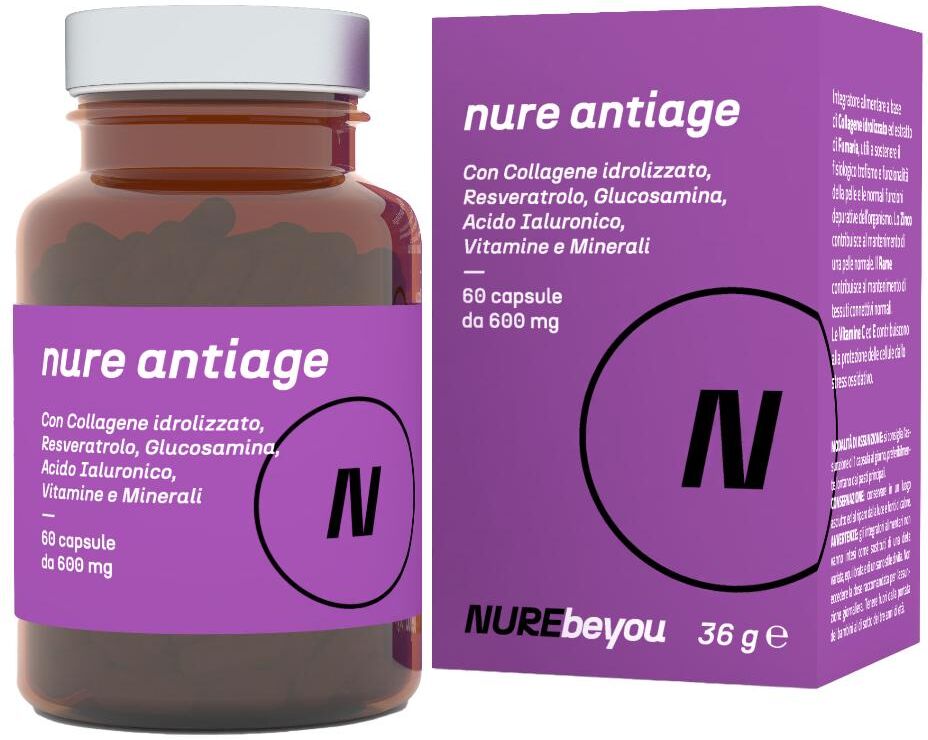 NUTRACEUTICA BIOLIFE Srl NURE ANTIAGE 60CPS