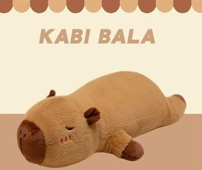 Inspired Finds Giant Kawaii Capybara Plush Pillow Ultra Soft Cuddly Friend For All Ages 39.37 In capybara Dl