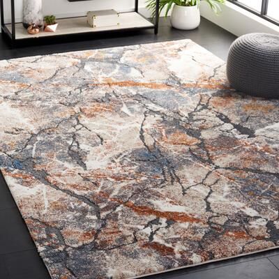 SAFAVIEH Cyrus Shag Dilber Modern Abstract Rug