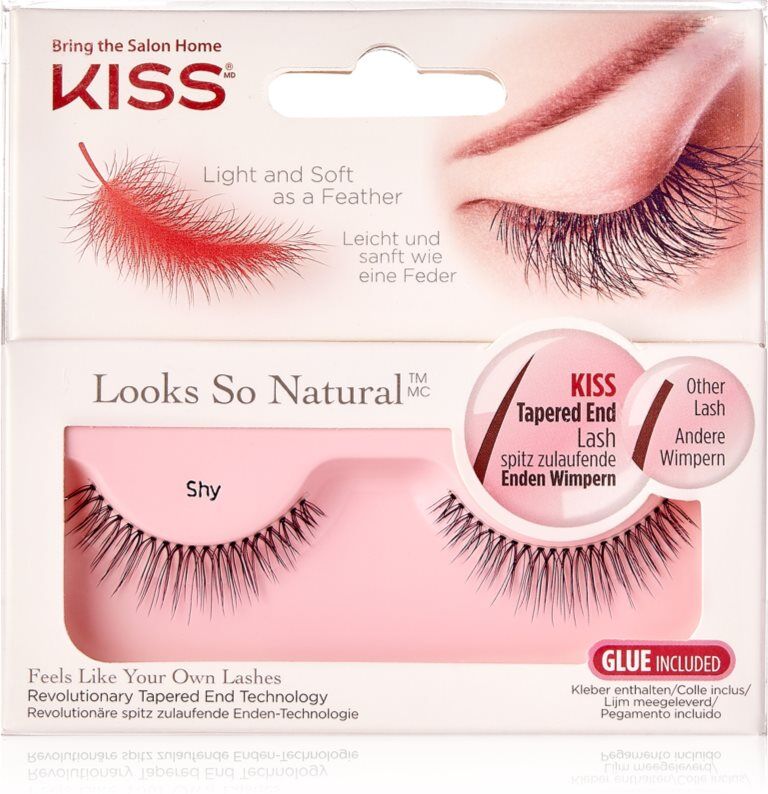 Kiss Look So Natural false eyelashes Shy 1 pair