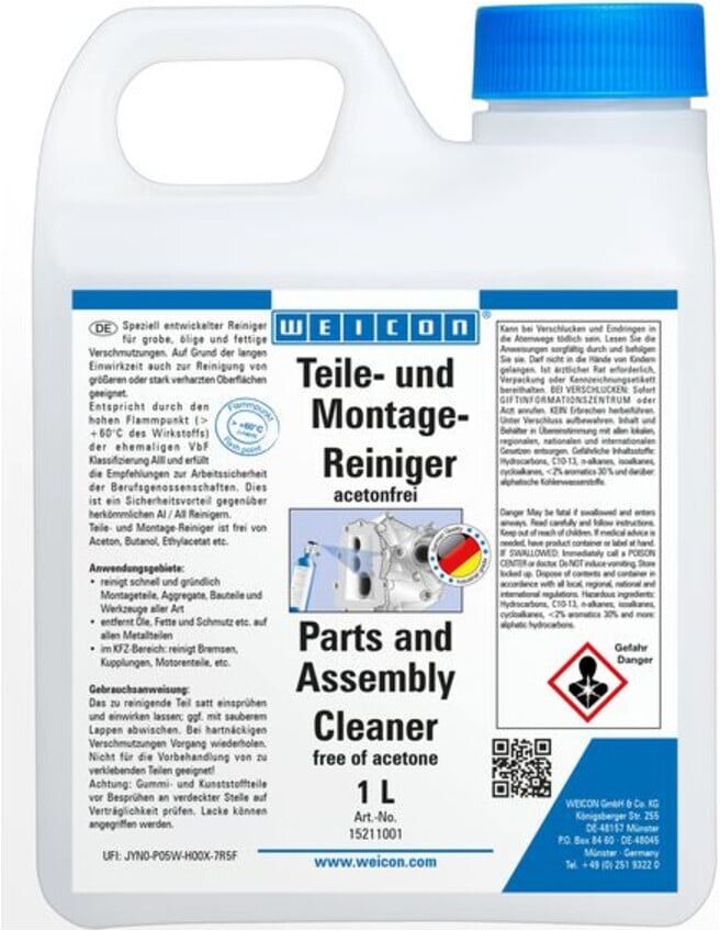 Weicon Teile- und Montagereiniger 1 L (10027840)