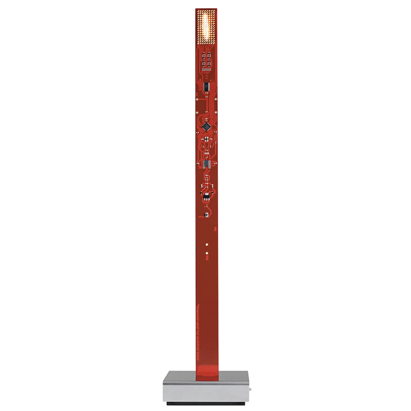 Ingo Maurer My New Flame Portable Tafellamp Rood - LED - Metaal