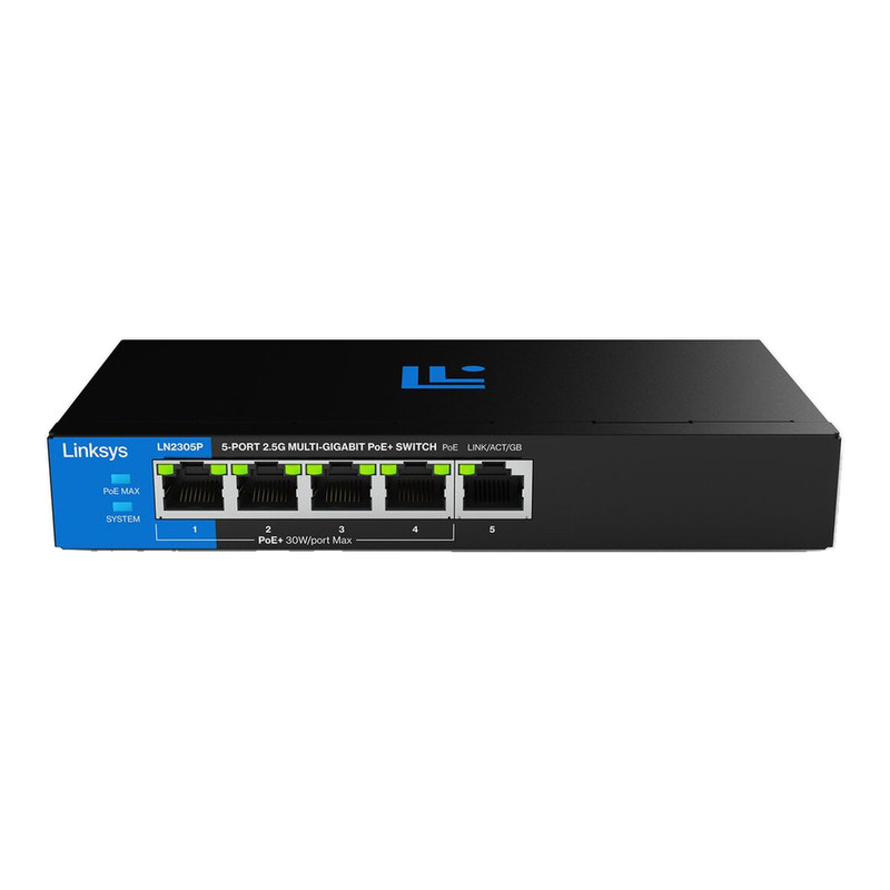 Linksys Switch PoE 2,5 Gb Unmanaged 5-poorts