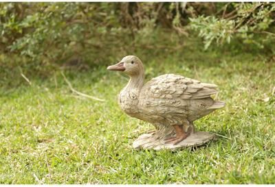Hi-Line Gift Ltd. Duck Driftwood Look