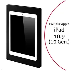 TabLines TWH043B Tablet Wandhalterung für Apple iPad 10.9 (10. Generation), schwarz, Tablet Halterung, Schwarz