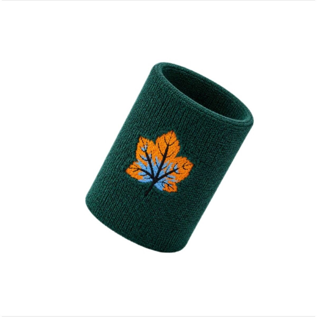INF Schweißabsorbierende Frottee-Handgelenksbänder (Paar) – Reine Baumwolle, 10cm x 8cm, für Basketball, Laufen und Fitness Orange