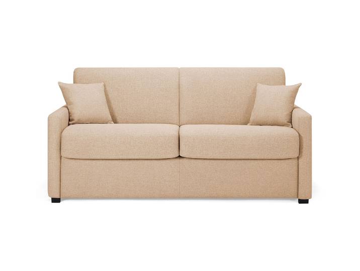 MURANO - Canapé convertible 3 places - Tweed, Beige
