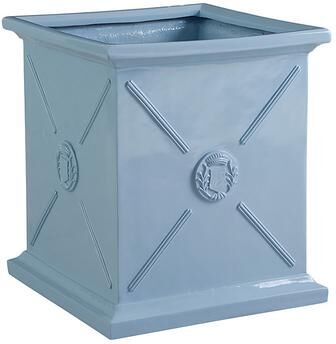 Beauclaire Planter - Sky, Medium - Ballard Designs
