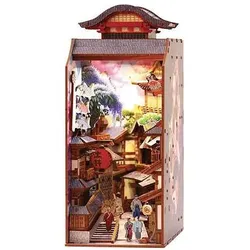 Creative Graine 3D Scene Sakura Lane Book Nook Modellbausatz