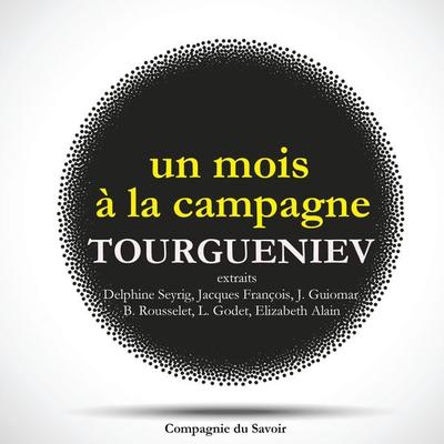 Un mois à la campagne, de Ivan Tourgueniev - Ivan Tourgueniev, Audio, 9782821102880