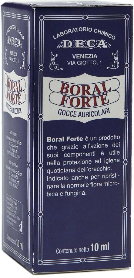 DECA LABORATORIO CHIMICO Srl Deca, Boral Forte Gocce Otologiche, 10 ml