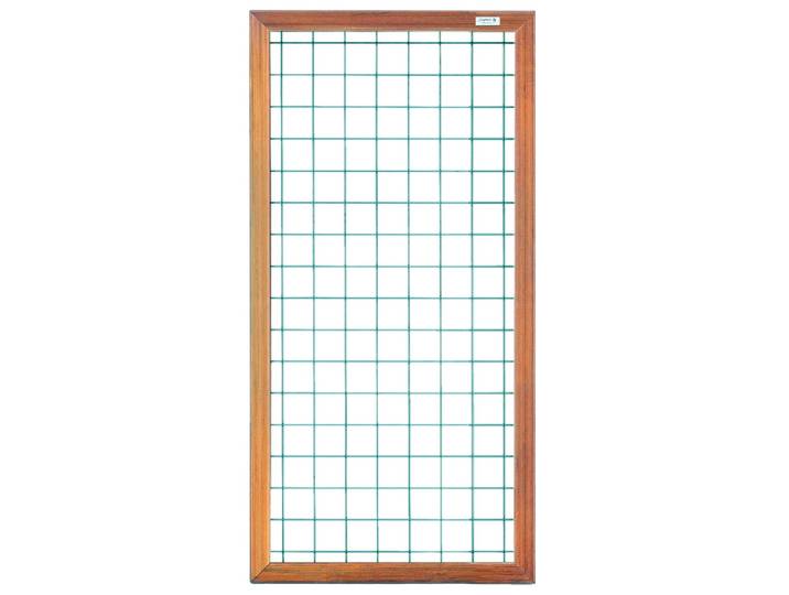 Schutting hardhout trellis 180x90cm