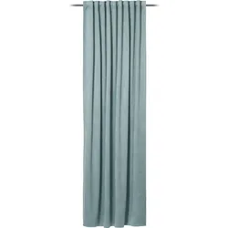 Fertigvorhang LINA AQUA (BH 140x245 cm) - blau - BH 140x245 cm