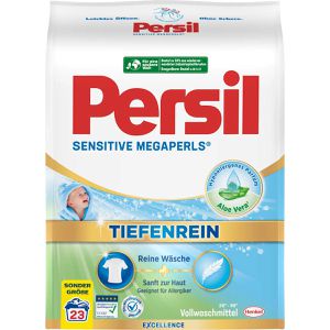 Persil Waschmittel Sensitive Megaperls, Pulver, 1,495 kg, Waschladungen 23