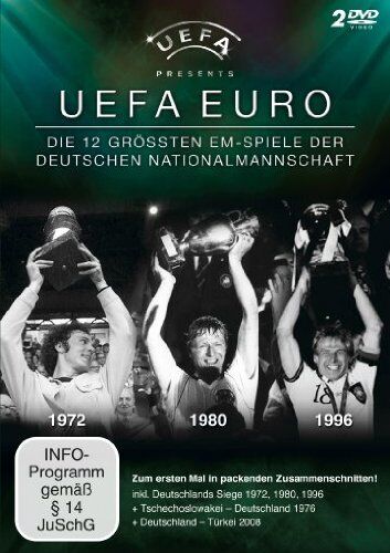 UEFA Euro - Die 12 größten EM-Spiele der Deutschen Nationalmannschaft [2 DVDs] - Preis vom 10.10.2026 11:48:34 h