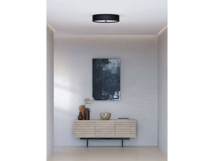 Grain Plafonnier L Matt Black - Herstal - Cuisine - Métal
