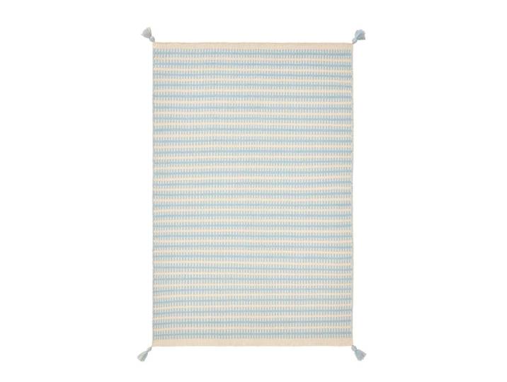 benuta Kinderteppich Lulu Hellblau 120/170 cm, Textil, Gestreift, Rechteckig, 120x170 cm, für Fußbodenheizung geeignet, Teppiche & Böden, Teppich, Kinderteppich