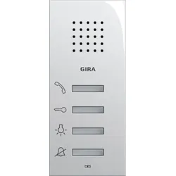 Gira Wohnungsstation Freisp. Aufputz rw gl 125003