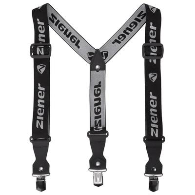 Ziener - Braces Clip-Z - Hosenträger Gr S grau/schwarz