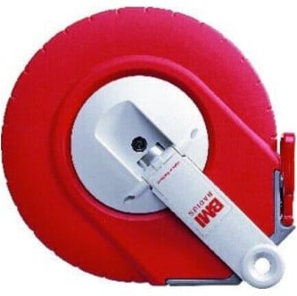 Mètre-ruban de capsule RADIUS L. 20 m l. de bande 13 mm A cm EG II plastique jau ; BMI (463300 20)
