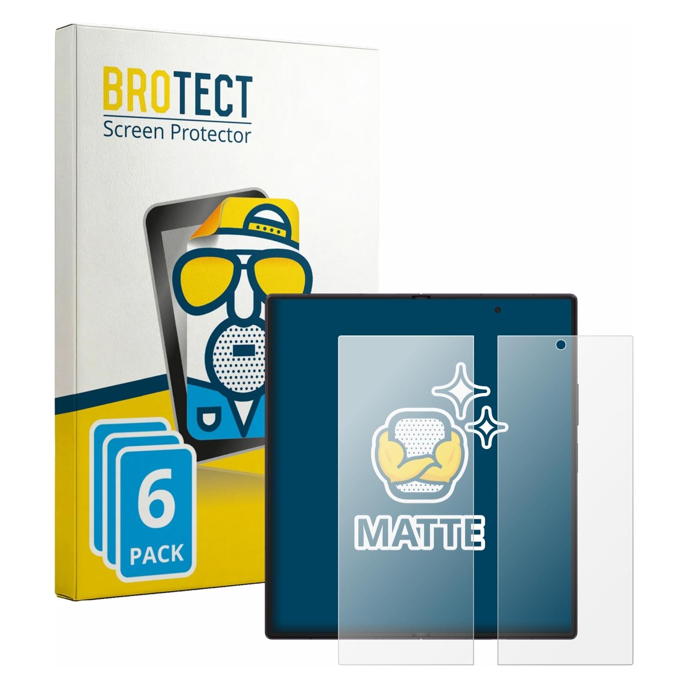 Brotect Entspiegelungsfolie für Samsung Galaxy Z Fold 8 Ultra (Inneres Display) Displayschutz (6 Stk., Samsung Galaxy Z Fold8 Ultra) (4164256)