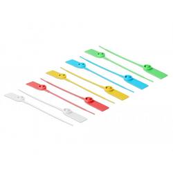 Delock 18825 Kabelbinder 180 mm 2.5 mm mit Beschriftungsfeld 10 St.