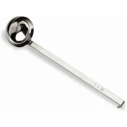 Lacor Schöpfer 9cm fugenlos L46cm 0.2lt, Kochbesteck, Silber