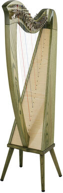Thomann Celtic Harp Ashwood 22 TGR Translucent Green