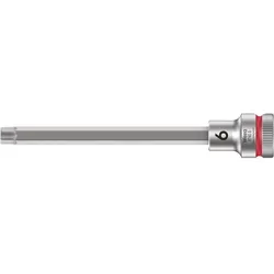 Wera 8740 B Zyklop Bitnuss mit 3/8"-Antrieb, mit extra schlankem Profilbereich Rot - 05003052001 - Rot