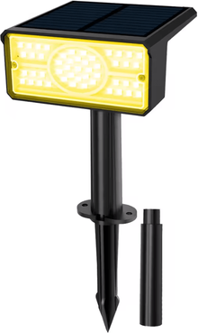Inspire Curations Solar Landscape Spotlight IP65 Outdoor Garden And Wall Light warm White