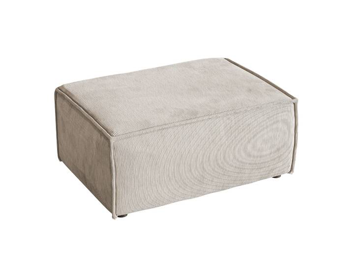 Sitzhocker Copertino 65x90 cm beige Cord