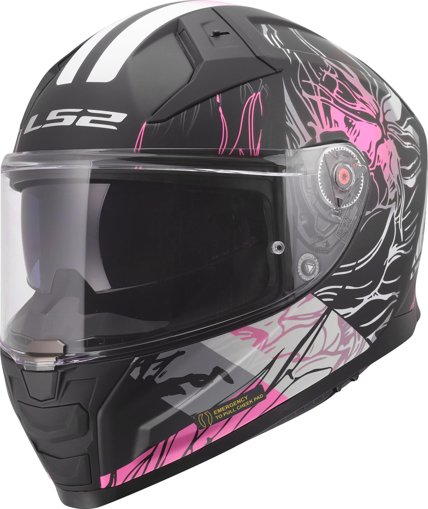 LS2 FF811 Vector II Darflo Helm 168112711XXS