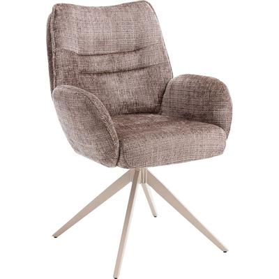 Esszimmerstuhl HOME AFFAIRE "Ronda", taupe, hummus, taupe, B:64cm H:94cm T:69cm, Stühle, Esszimmerstuhl