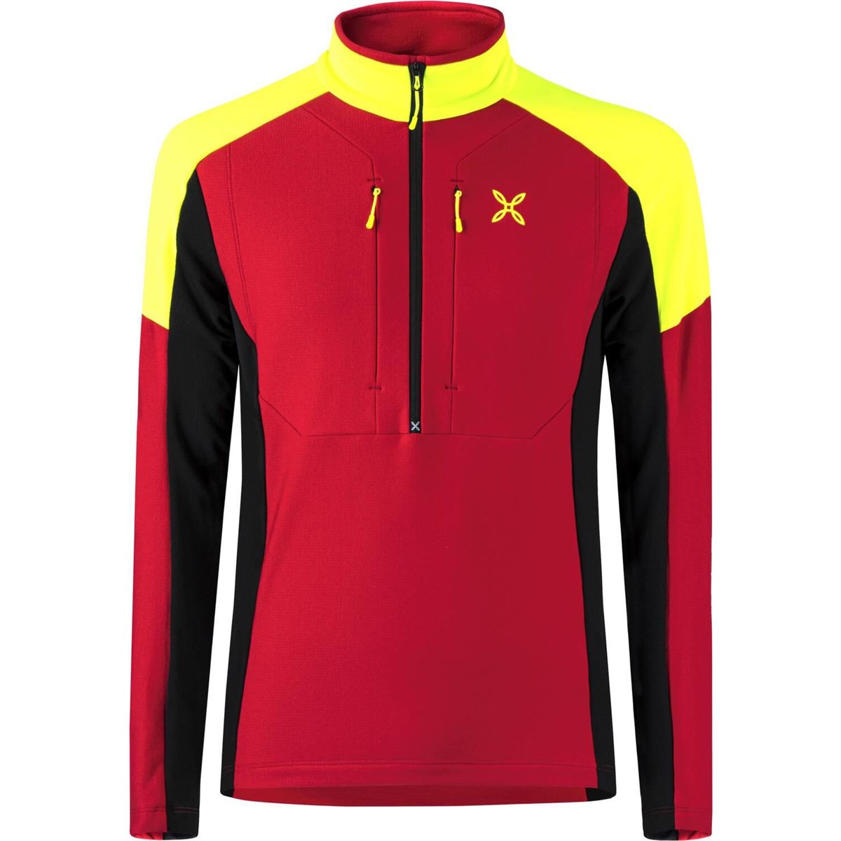 Montura Force Anorak rosso/giallo fluo (1070F) XL MMZP40XS-PS311-1070F-XL